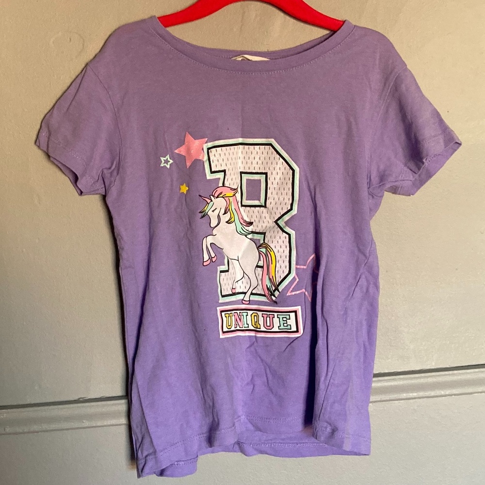 Urban Kids Girls Unicorn T-Shirt Bundle